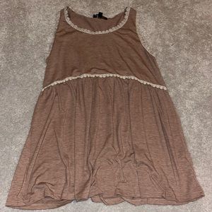 Suzanne Betro babydoll tank top, size medium